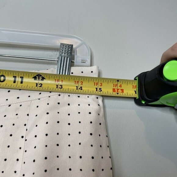 NWT Tart Collections Evan Polka Dot Cropped Pants Size Large Nude Black - Picture 11 of 12